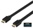 Kabelis DELTACO Flat High Speed su Ethernet HDMI, 4K UHD, 2m, juodas / HDMI-1020F-K / 00100005