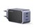Sieninis įkroviklis UGREEN Nexode S GaN 65W USB-A + 2xUSB-C QC4.0+ PD3.0, pilkas