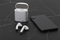 Ausinės STREETZ True Wireless, Bluetooth 5, baltos  / TWS-0008
