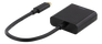 Adapteris DELTACO USB-C - HDMI, juodas / USBC-HDMI8
