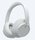 Ausinės SONY WHCH720NW.CE7 ant ausų, belaidės, triukšmą slopinančios, baltos