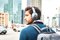 Ausinės JBL Everest Elite 750NC ant ausų, sidabrinės