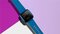 Išmanusis laikrodis FITBIT Versa Lite Marina Blue/Marina Blue Aluminum