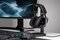 Ausinės CORSAIR VOID Pro Surround Dolby 7.1., su mikrofonu, juodos