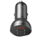 Auto įkroviklis BASEUS Digital Display Dual USB 4.8A