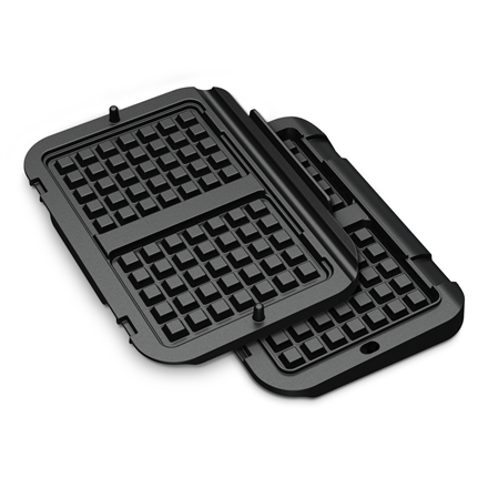 Vaflinė TEFAL OptiGrill Snack and baking accessory  XA730810  Number of pastry 1  Waffle  Black