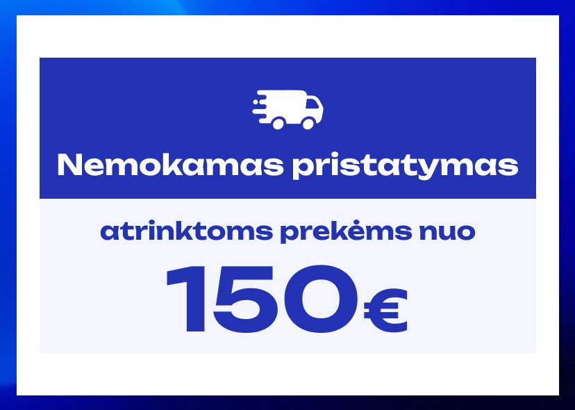 Nemokamas pristatymas