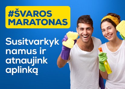 švaros maratonas!