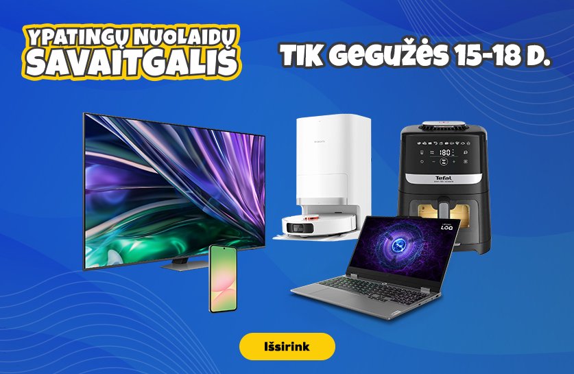 Ypatingų nuolaidų savaitgalis!