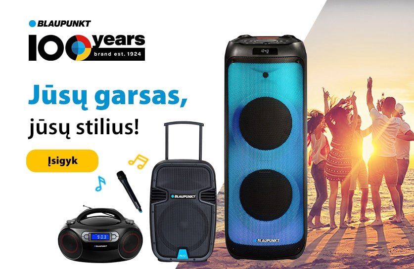 BLAUPUNKT | Jūsų garsas, jūsų stilius
