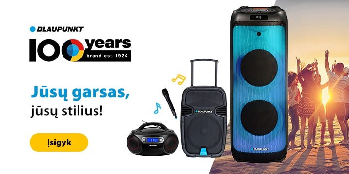 BLAUPUNKT | Jūsų garsas, jūsų stilius