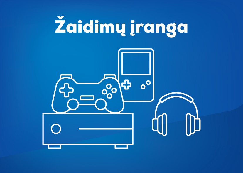 Tavo namų reSTARTAS | Žaidimų įranga