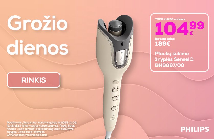 Grožio dienos su Philips