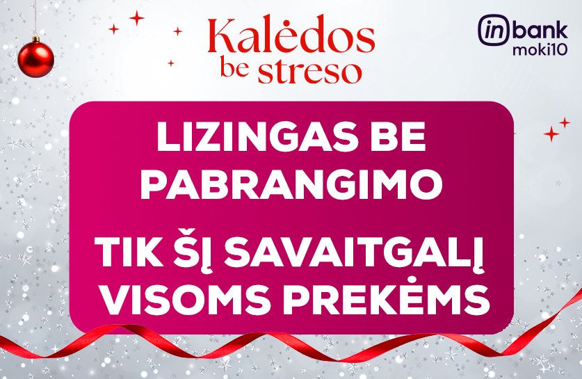 MOKI10 lizingas visoms prekėms