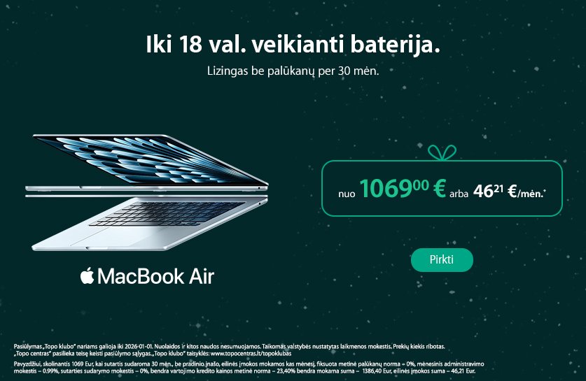 Kalėdos su Apple | MacBook Air