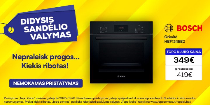 Orkaitė BOSCH HBF134EB2