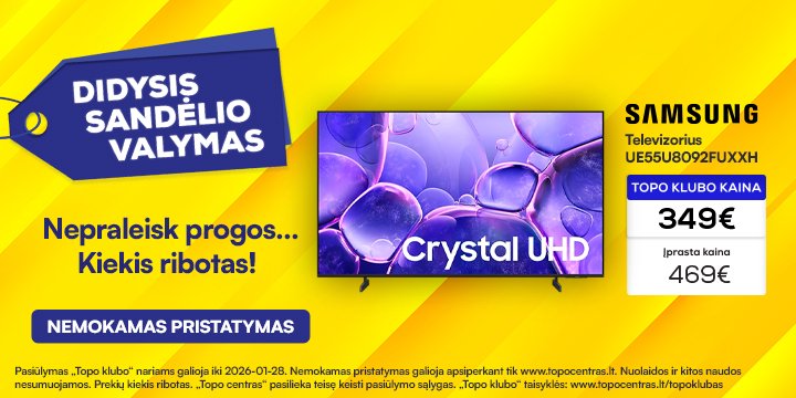 Televizorius Samsung UE55U8092FUXXH