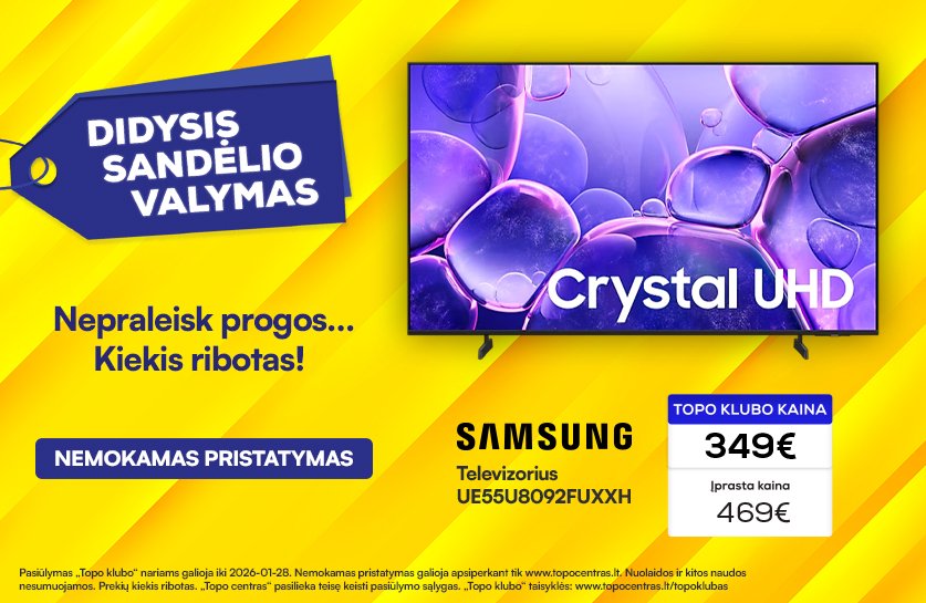 Televizorius Samsung UE55U8092FUXXH