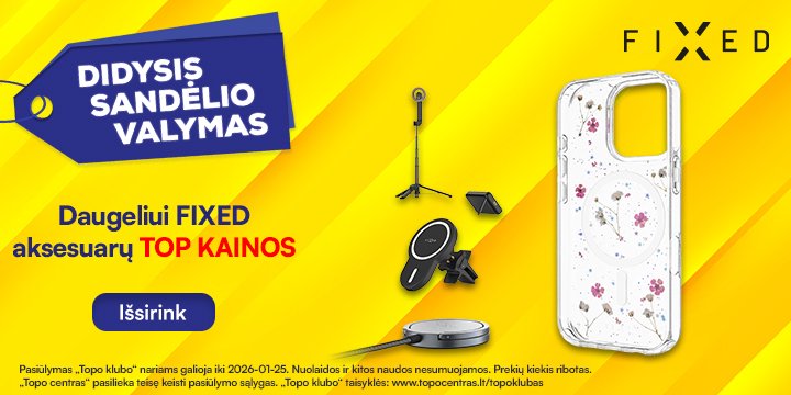 Daugeliui FIXED aksesuarų TOP kainos