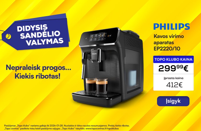 Kavos virimo aparatas PHILIPS EP2220/10