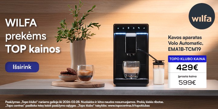 WILFA prekėms TOP kainos!