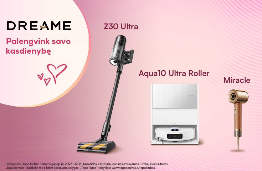 Valentino dienos pasiūlymai iš Dreame!