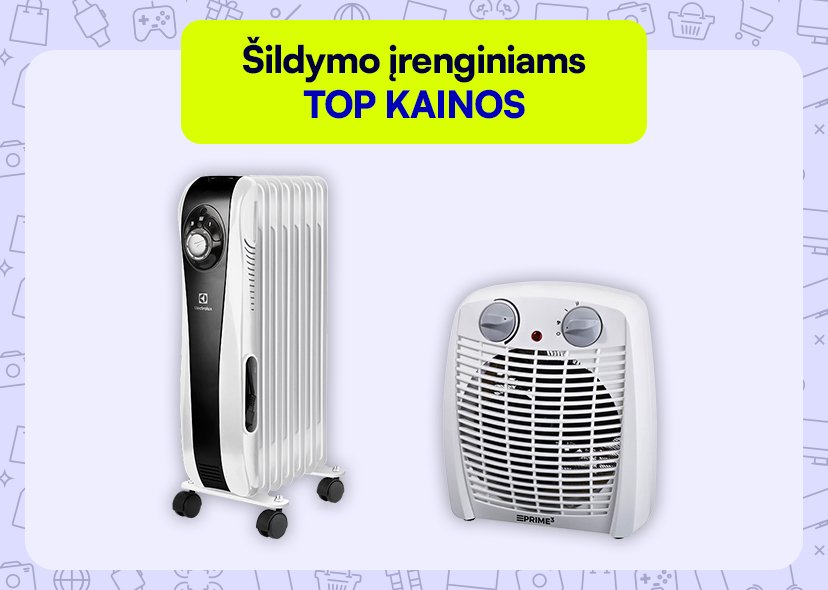 Šildymo įrenginiams TOP kainos