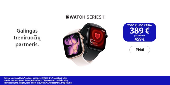 Apple Watch TOP kainomis! 11