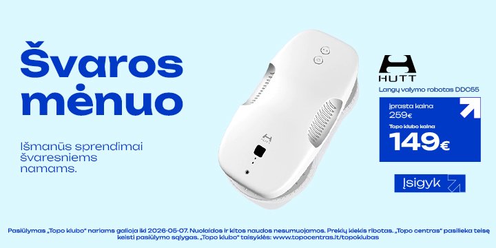 Langų valymo robotas HUTT DDC55