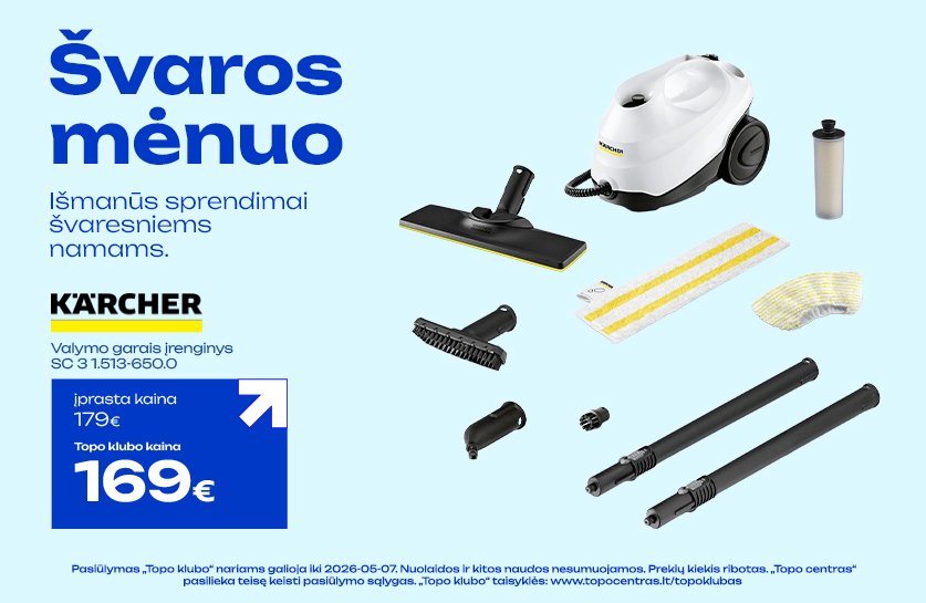 Valymo garais įrenginys KARCHER SC 3 1.513-650.0