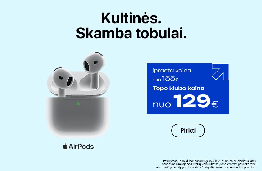 Geriausi pasiūlymai iš Apple! Ausinės