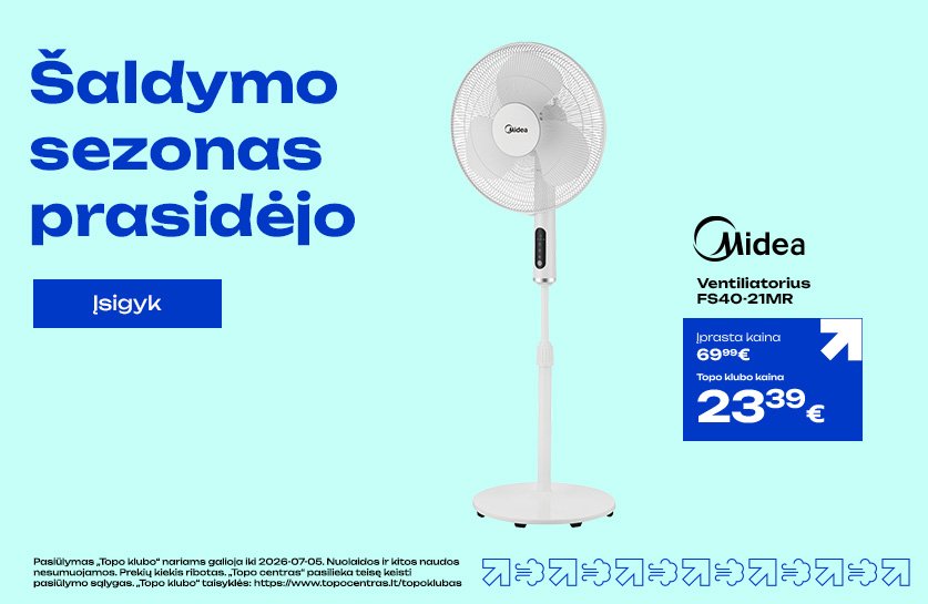 Ventiliatorius MIDEA FS40-21MR