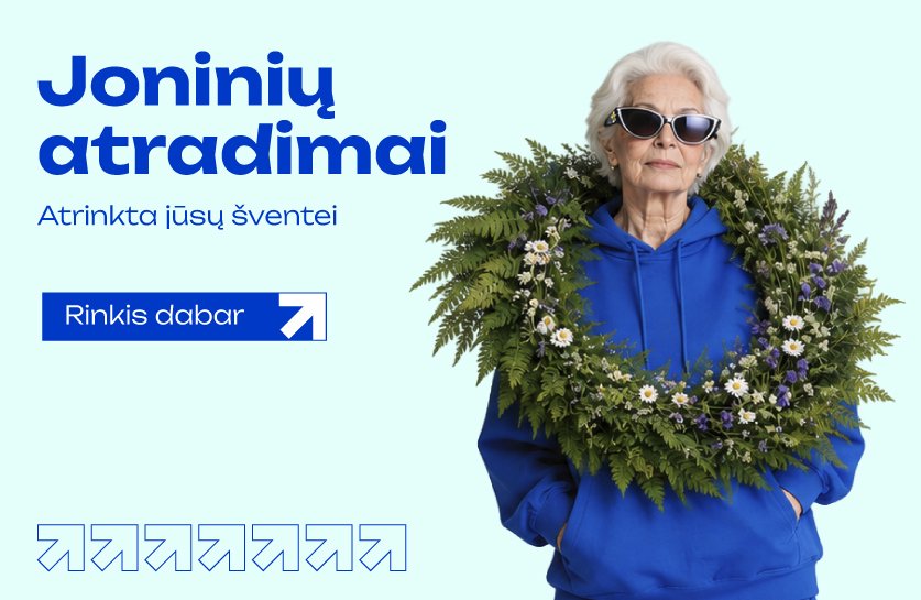 Geriausi Joninių atradimai Topo Centre!