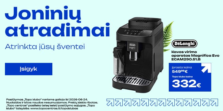 Kavos virimo aparatas DELONGHI Magnifica Evo ECAM290.51.B