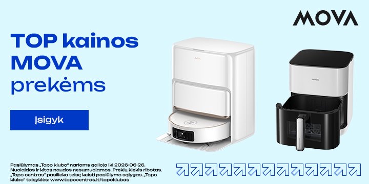 Mova prekėms TOP kainos