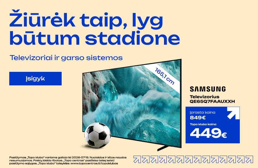 Televizorius Samsung QE65Q7FAAUXXH