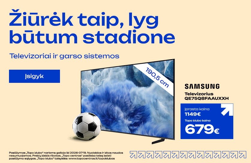 Televizorius Samsung QE75Q8FAAUXXH