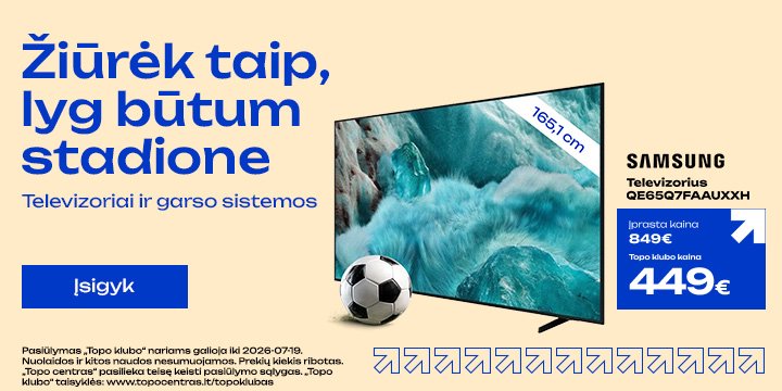 Televizorius Samsung QE65Q7FAAUXXH