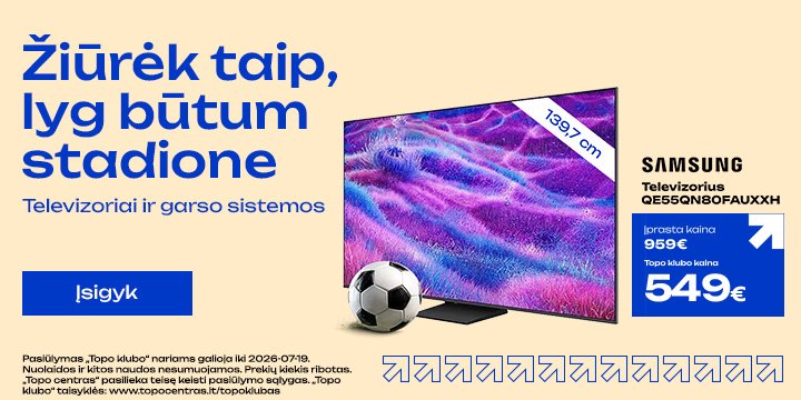 Televizorius Samsung QE55QN80FAUXXH