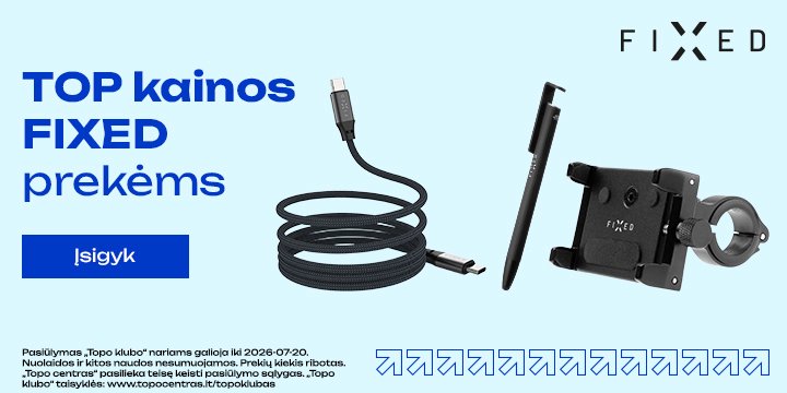 Atrinktoms FIXED prekėms TOP kainos