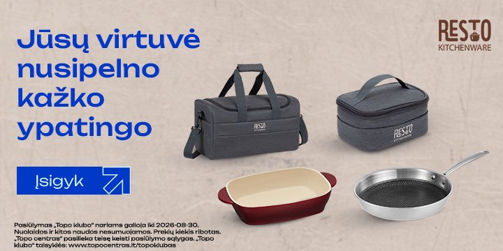 Jūsų virtuvė nusipelno kažko ypatingo - RESTO