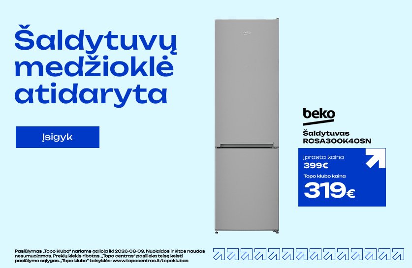 Šaldytuvas BEKO RCSA300K40SN