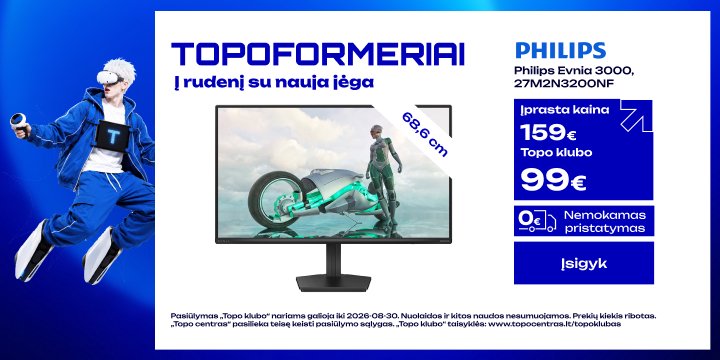 Monitorius Philips Evnia 3000, 27M2N3200NF