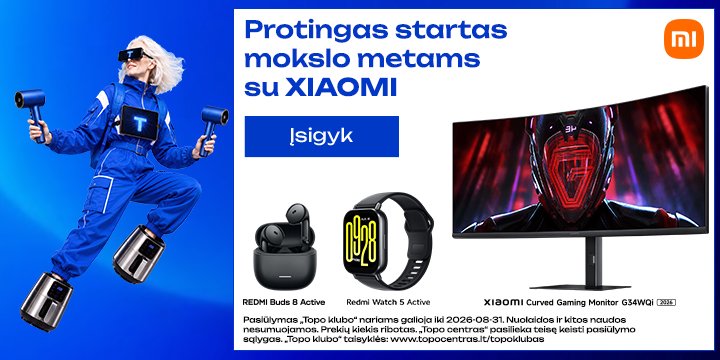 Atgal į mokslus su Xiaomi!