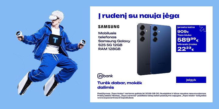 Mobilusis telefonas Samsung Galaxy S25 5G 12GB RAM 128GB