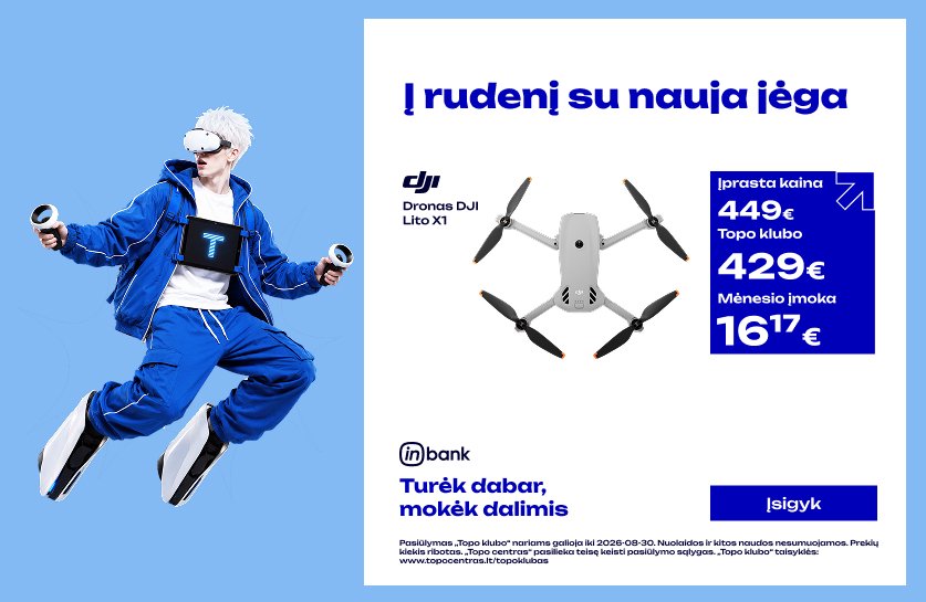 Dronas DJI Lito X1