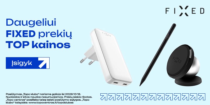 Atrinktoms FIXED prekėms TOP kainos
