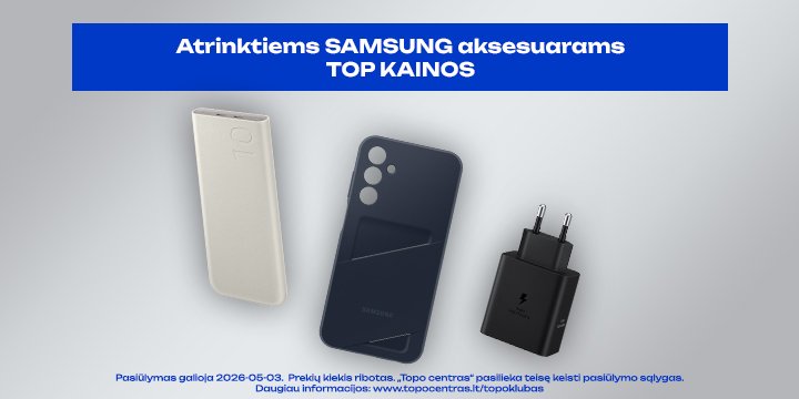 Atrinktiems SAMSUNG aksesuarams TOP kainos