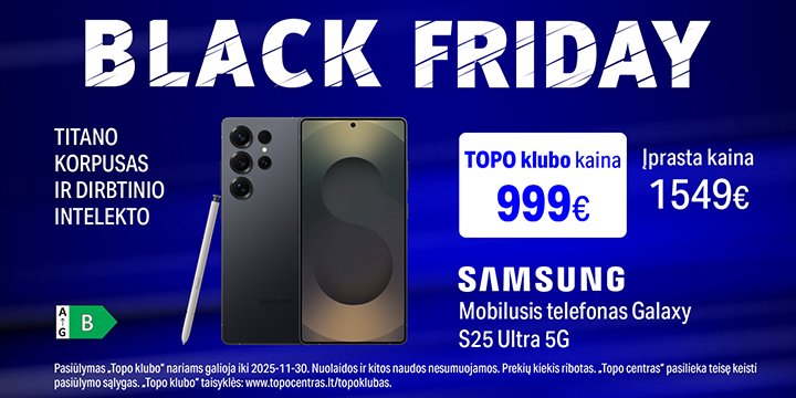 BF | Mobilusis telefonas Samsung Galaxy S25 Ultra