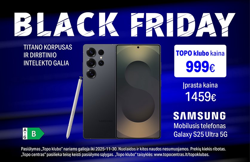 BF | Mobilusis telefonas Samsung Galaxy S25 Ultra